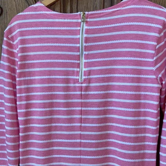 Sail to Sable pink and white striped dress - Picture 4 of 9